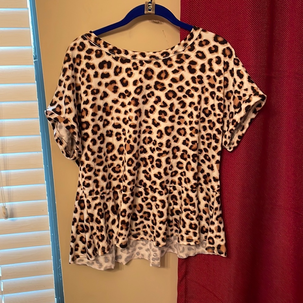 Altar’d State Cheetah Shirt